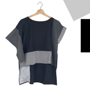 Tops Combination Black & White